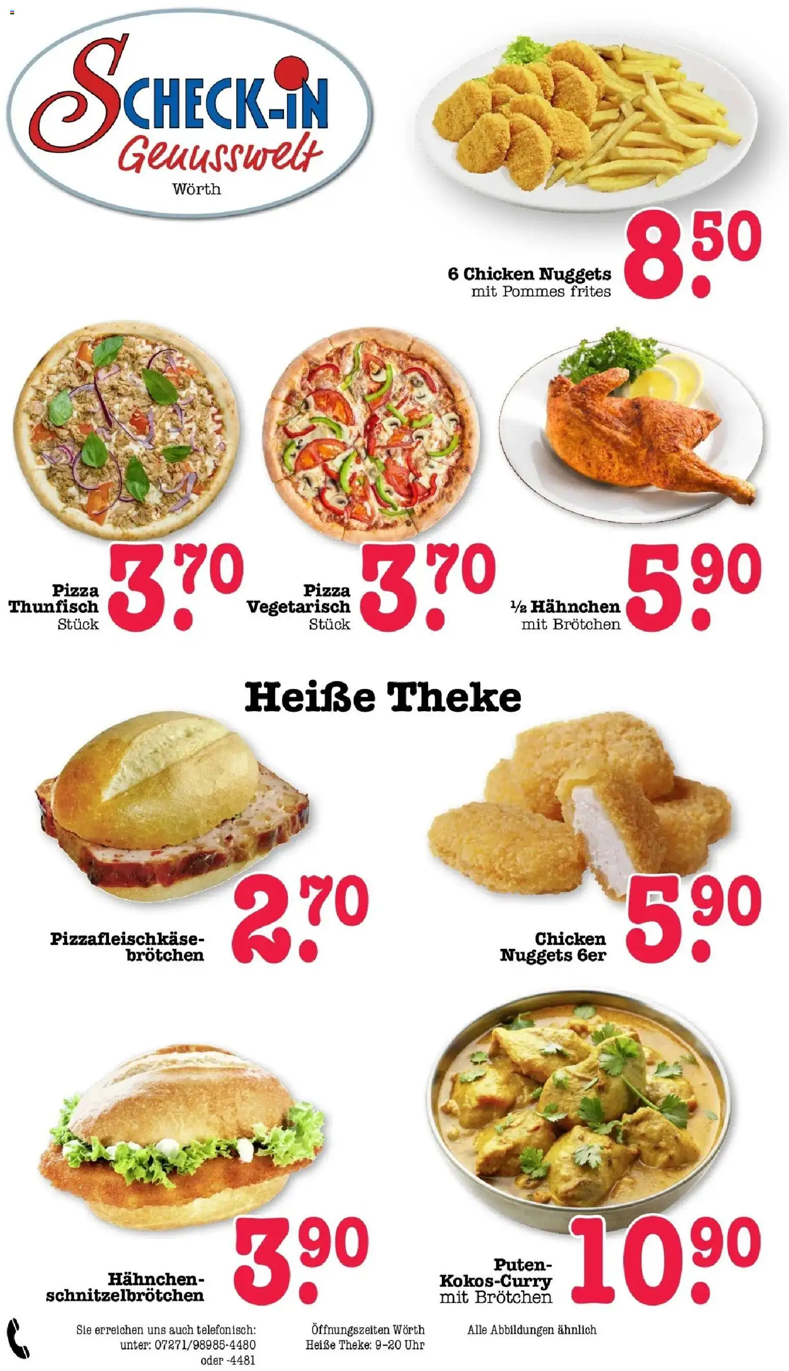 Edeka prospekt Wörth Am Rhein	 – gültig ab 27.04.2026 | Seite: 34 | Produkte: Hahnchen, Theke, Pommes frites, Pizza
