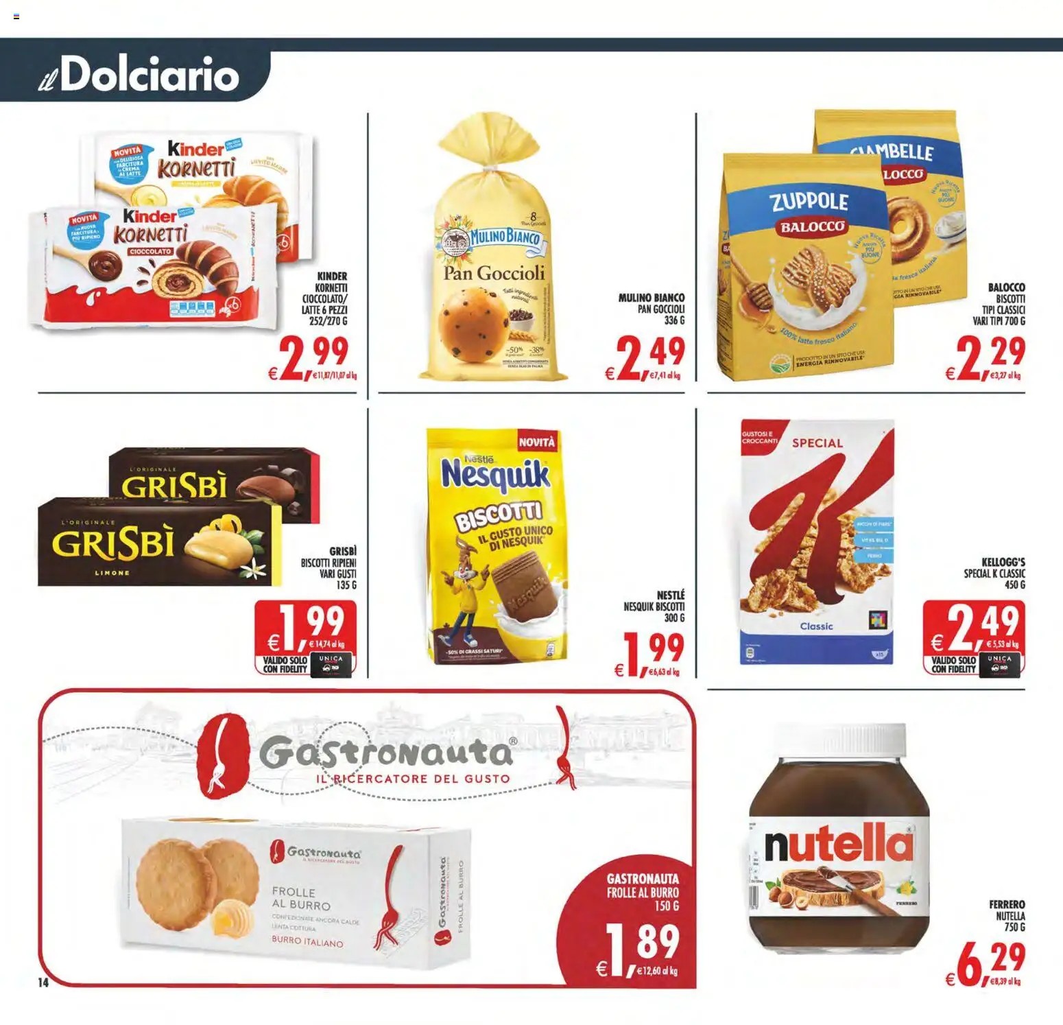 Volantino Decò del 29.05.2026 | Pagina: 14 | Prodotti: Crema, Ciambelle, Latte, Limone