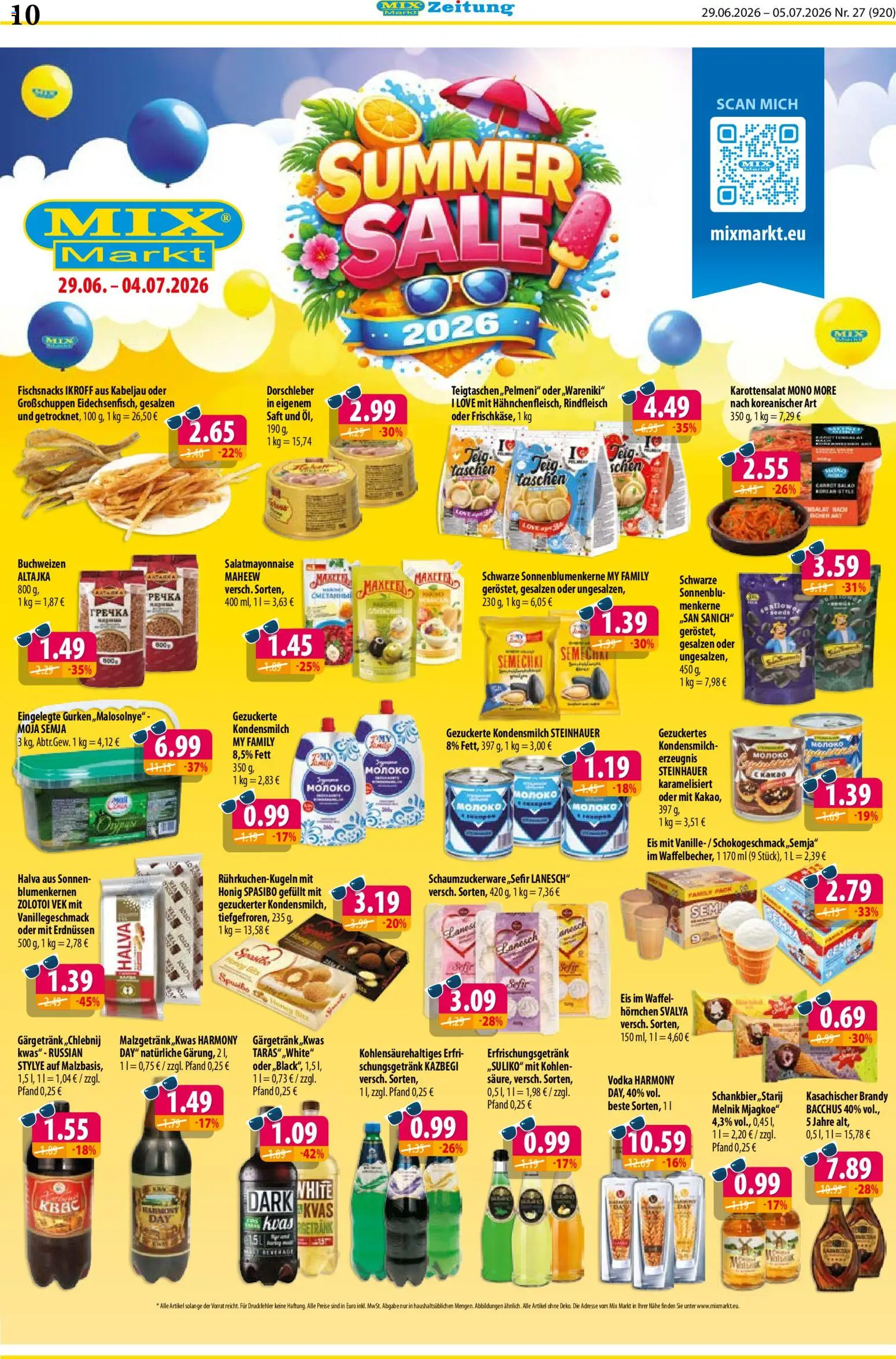 Mix Markt Prospekt – gültig ab 29.06.2026 | Seite: 3