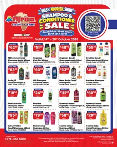 Africa Cash & Carry specials catalogue – valid from 14/10/2026