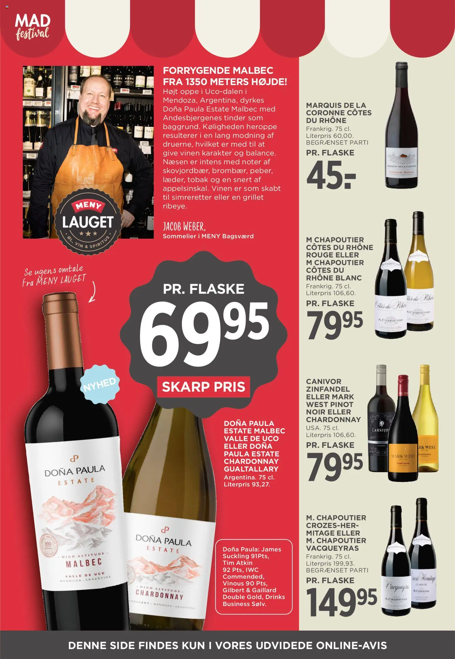 Meny tilbudsavis – gyldig fra 18/09/2026 | Side: 26 | Produkter: Vin, Søm