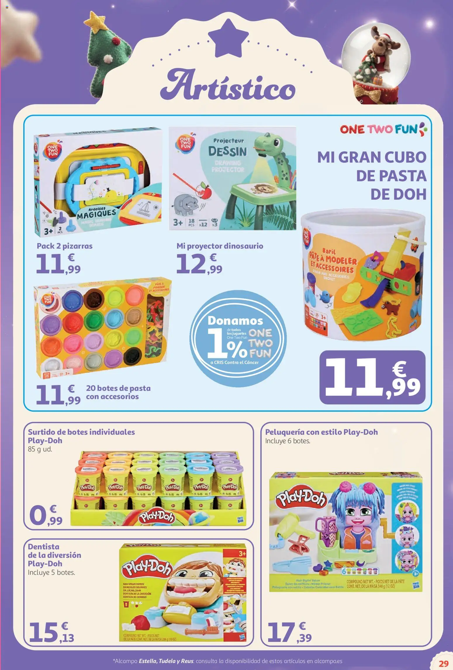 Alcampo Catálogo Juguetes Superstore │ válido desde el 03/11/2026 | Página: 29 | Productos: Masa, Paté, Salón, Pasta