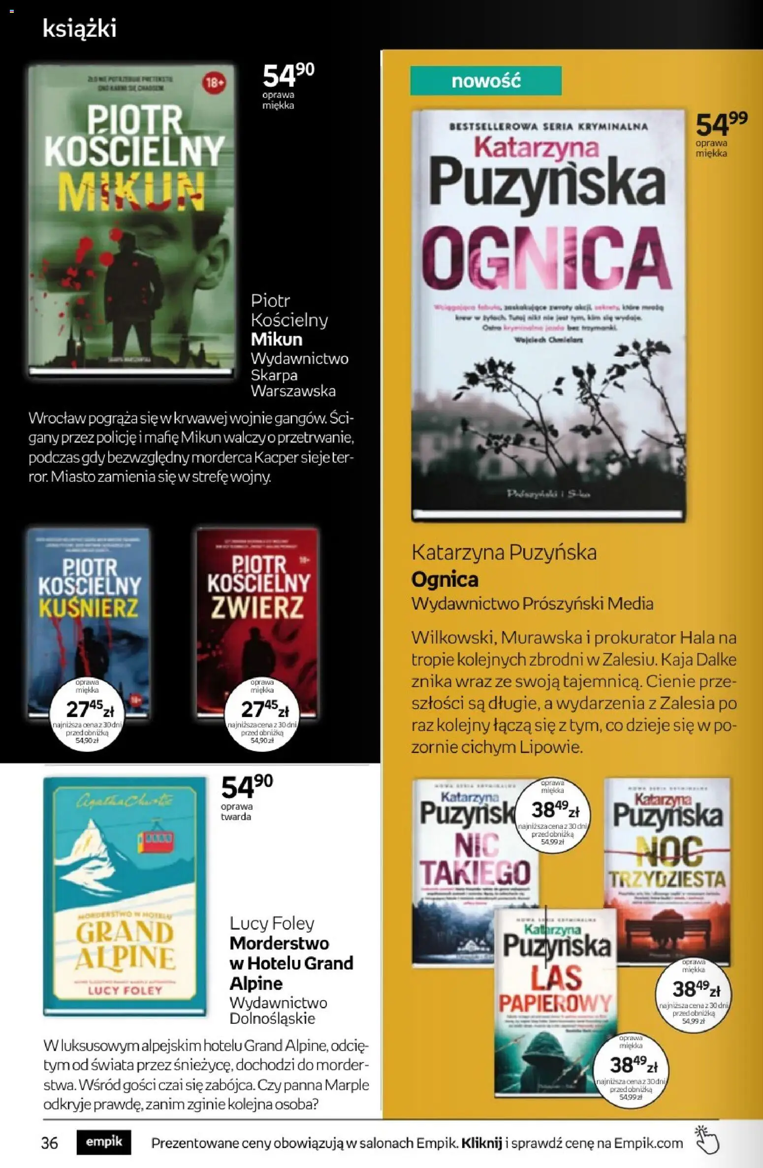 Empik Black Weeks od 28.10.2026 | Strona: 36 | Produkty: Książki