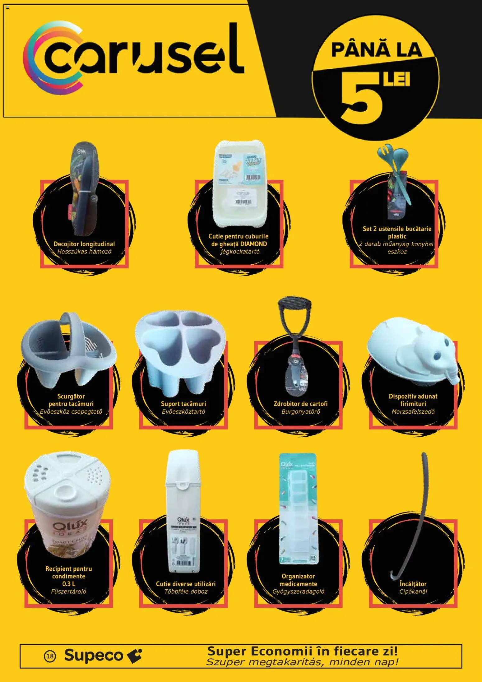 Noul catalog Supeco – valabil de la 25.06.2026 | Pagină: 18 | Produse: Bucătărie, Cutie, Condimente, Cartofi