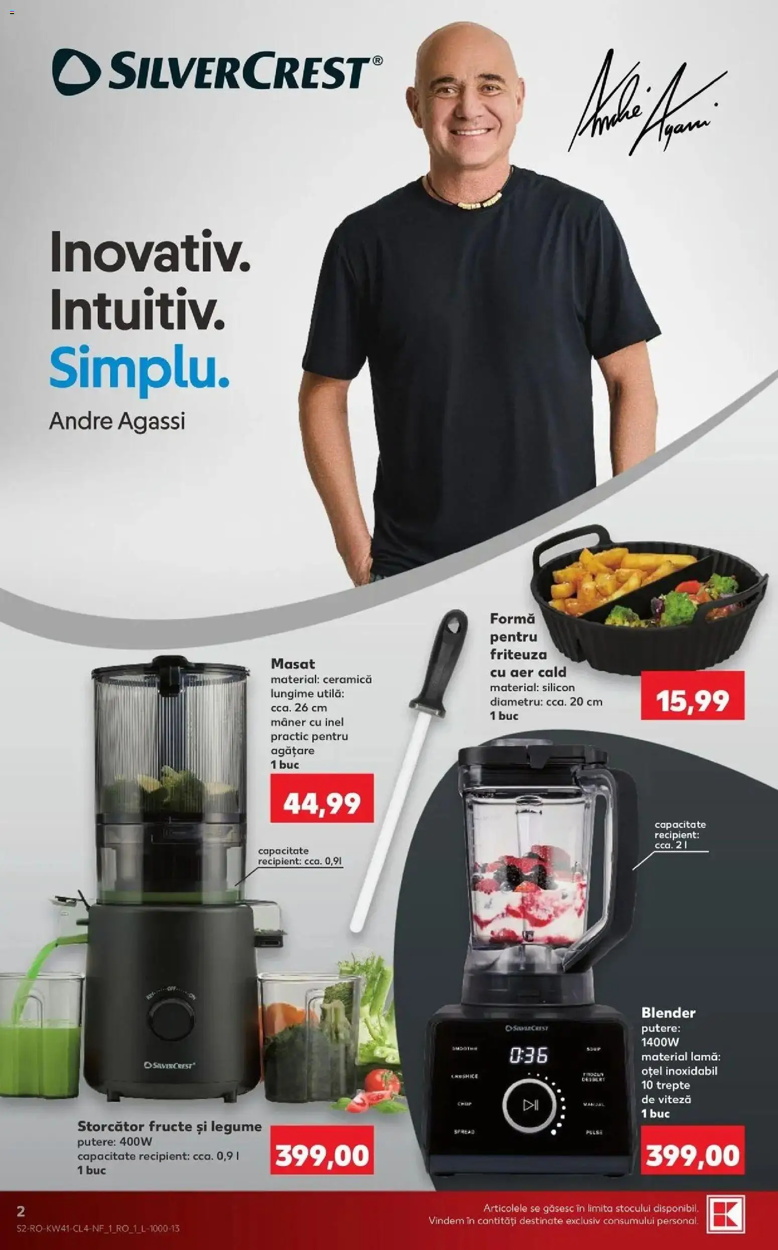 Kaufland Domnesti 07.10.2026 - Revista si Oferta | Pagină: 2 | Produse: Inel, Storcător, Friteuză, Mâner