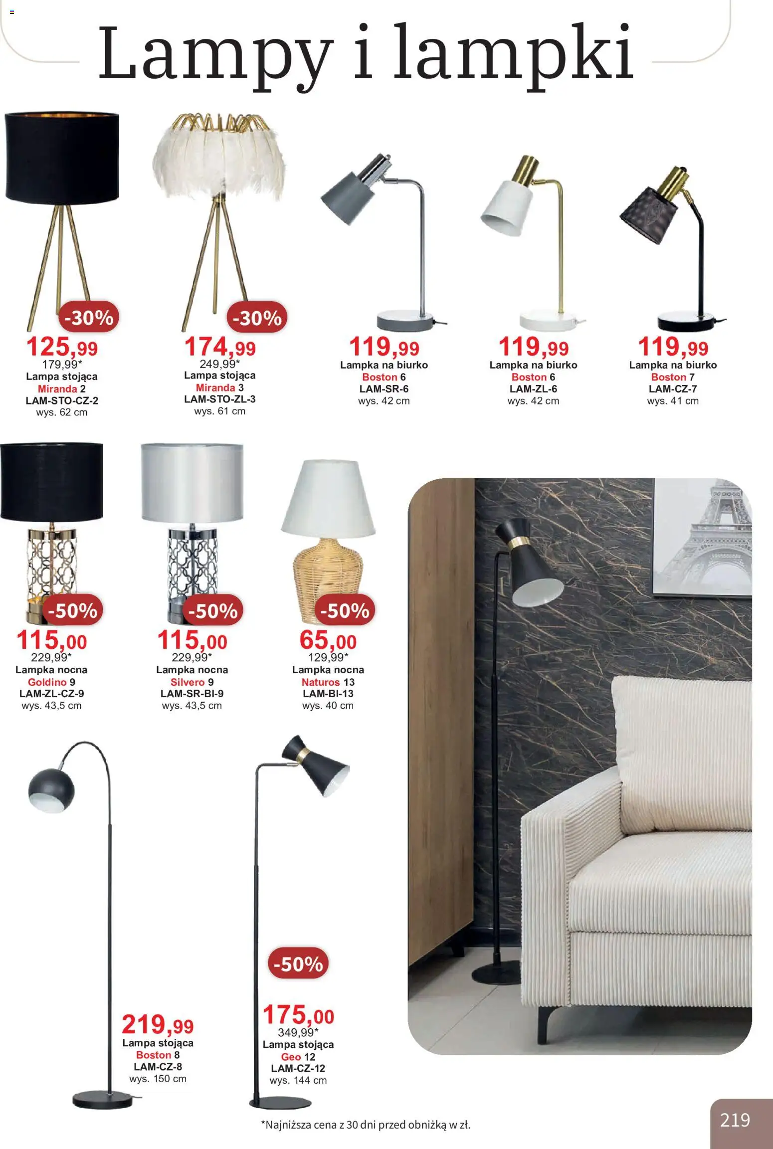 Bodzio Katalog od 01.08.2026 | Strona: 219 | Produkty: Lampki, Biurko, Lampa, Lampka na biurko