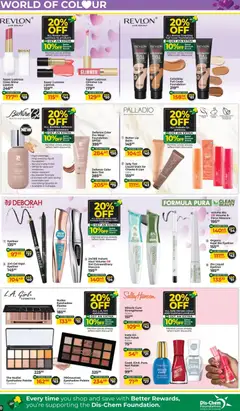 Dis-Chem specials catalogue – valid from 14.04.2026 | Page: 10 | Products: Cover, Butter, Nail polish, Water