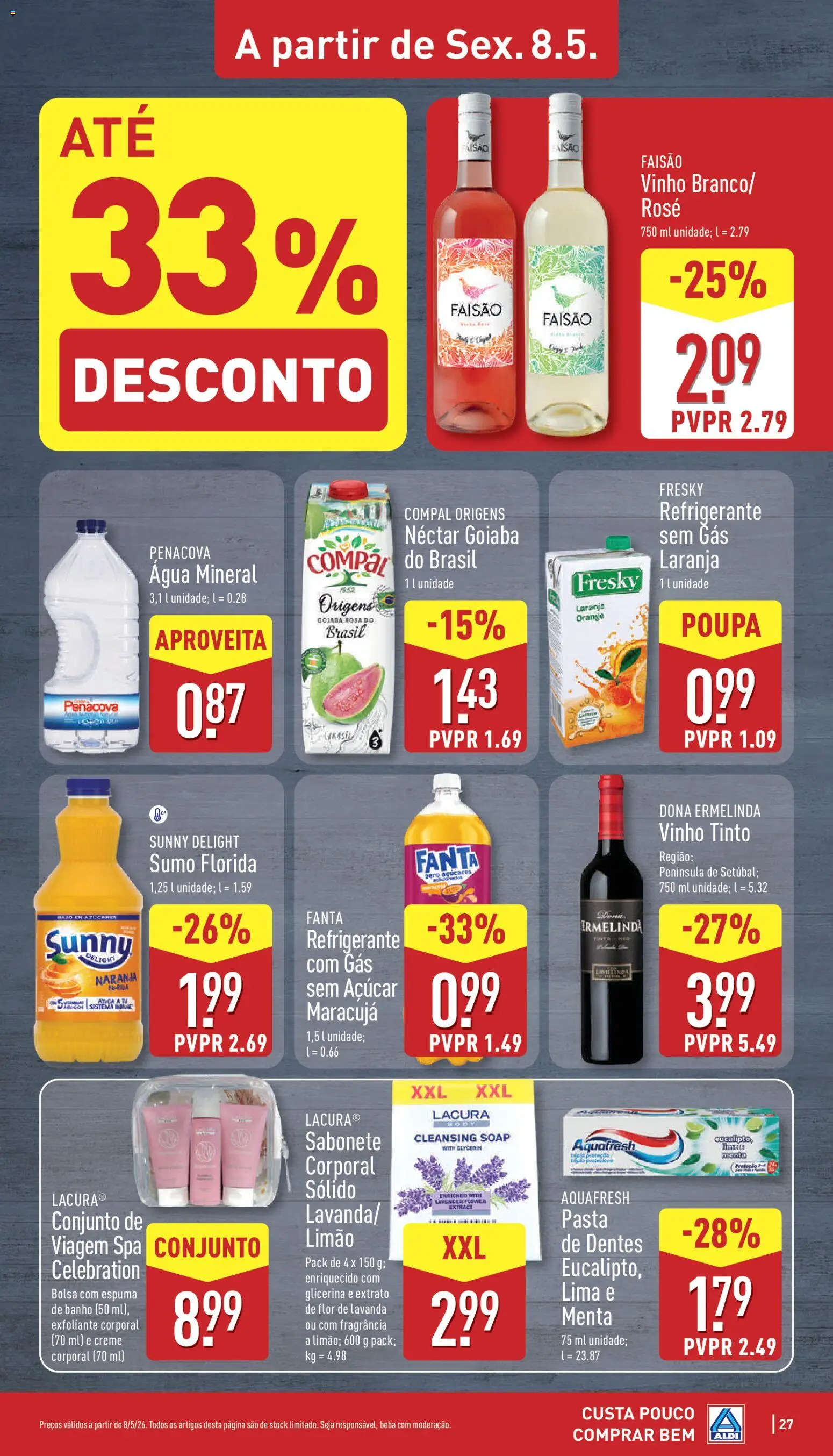 Aldi folheto | 04/05/2026 |  🎉 Como obter um desconto limitado? Poupe ainda hoje! | Portugal