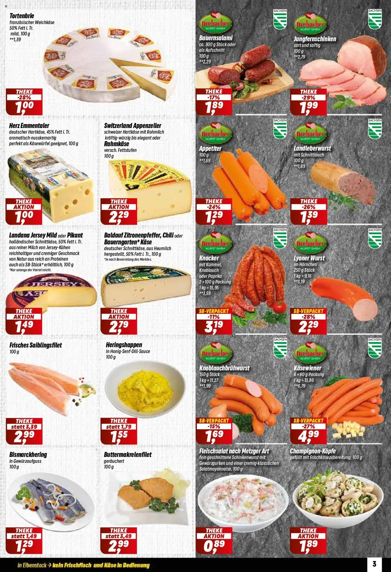 Simmel Prospekt – gültig ab 24.08.2026 | Seite: 3 | Produkte: Käse, Theke, Wurst, Knoblauch