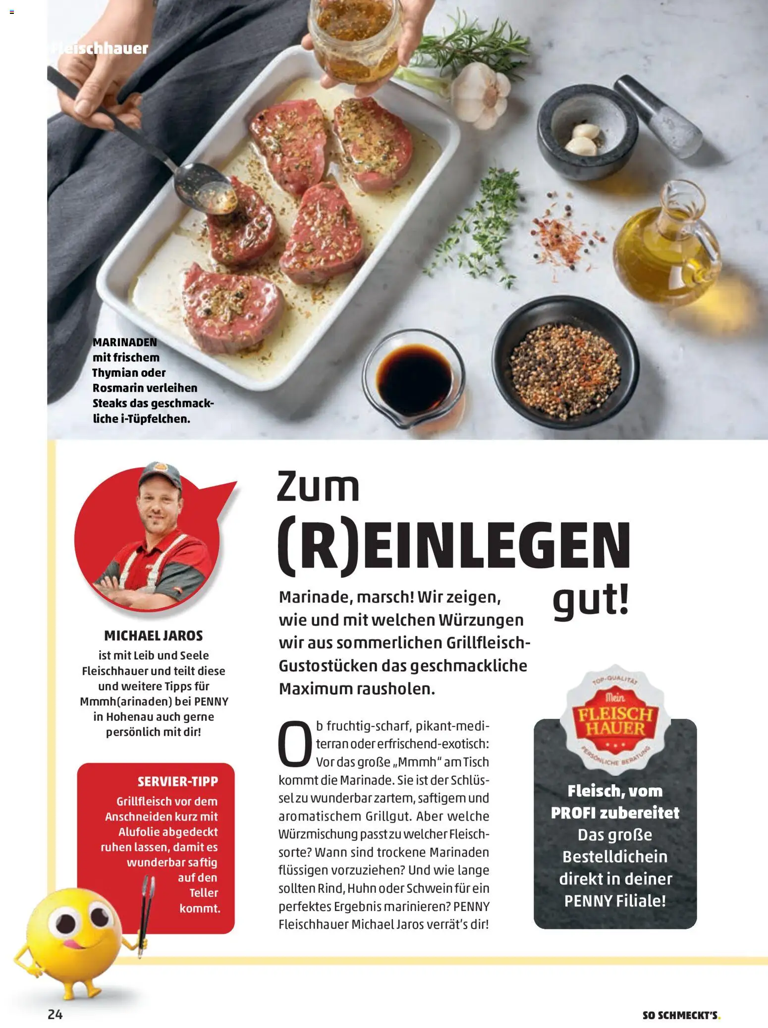 Penny Markt Schmankerl Post gültig ab 31.05.2026 | Seite: 24 | Produkte: Tisch