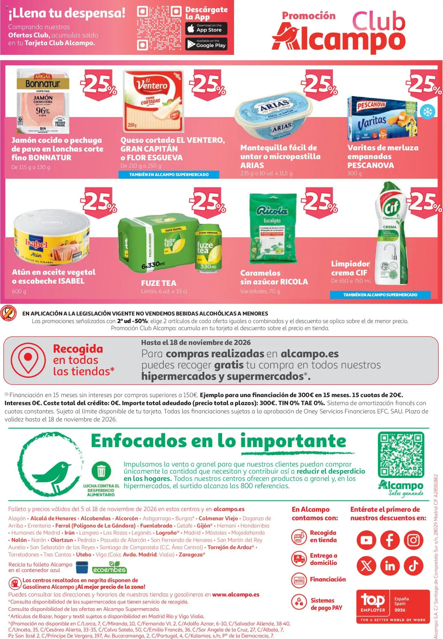 Alcampo - HG Unico Black Friday │ válido desde el 05/11/2026 | Página: 28