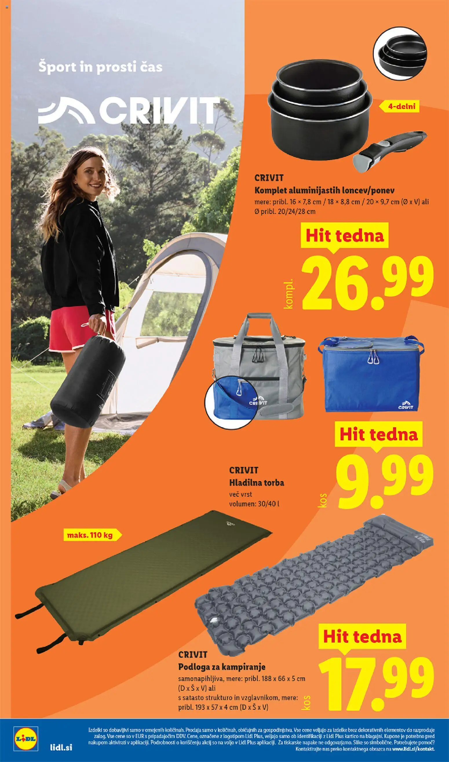 Novi Lidl katalog ponudbe – veljaven od 14.05.2026 | Stran: 58 | Izdelki: Hladilna torba, Torba, Podloga