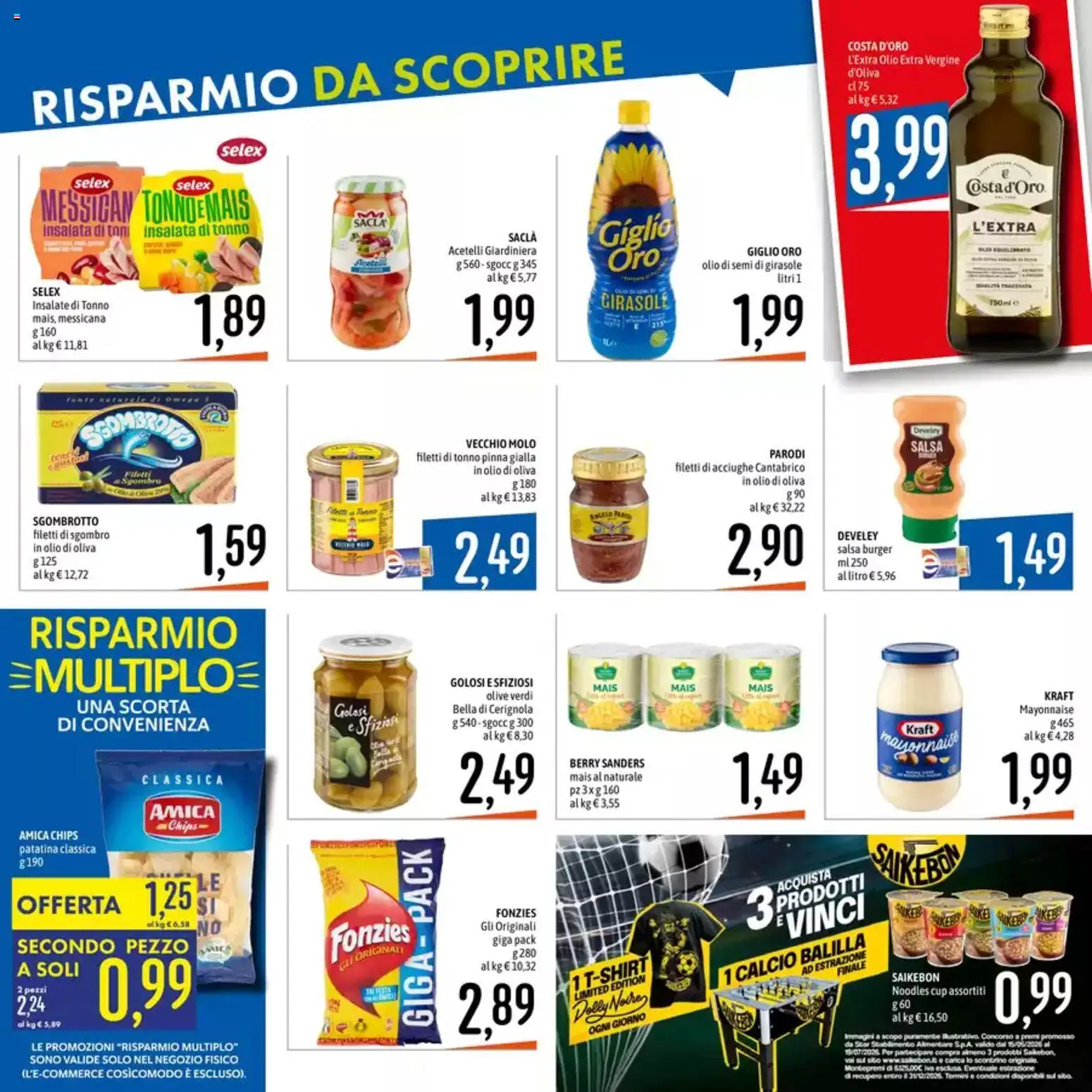 Volantino Emisfero del 14.05.2026 | Pagina: 2 | Prodotti: Insalata, Salsa, Tonno, Sgombro