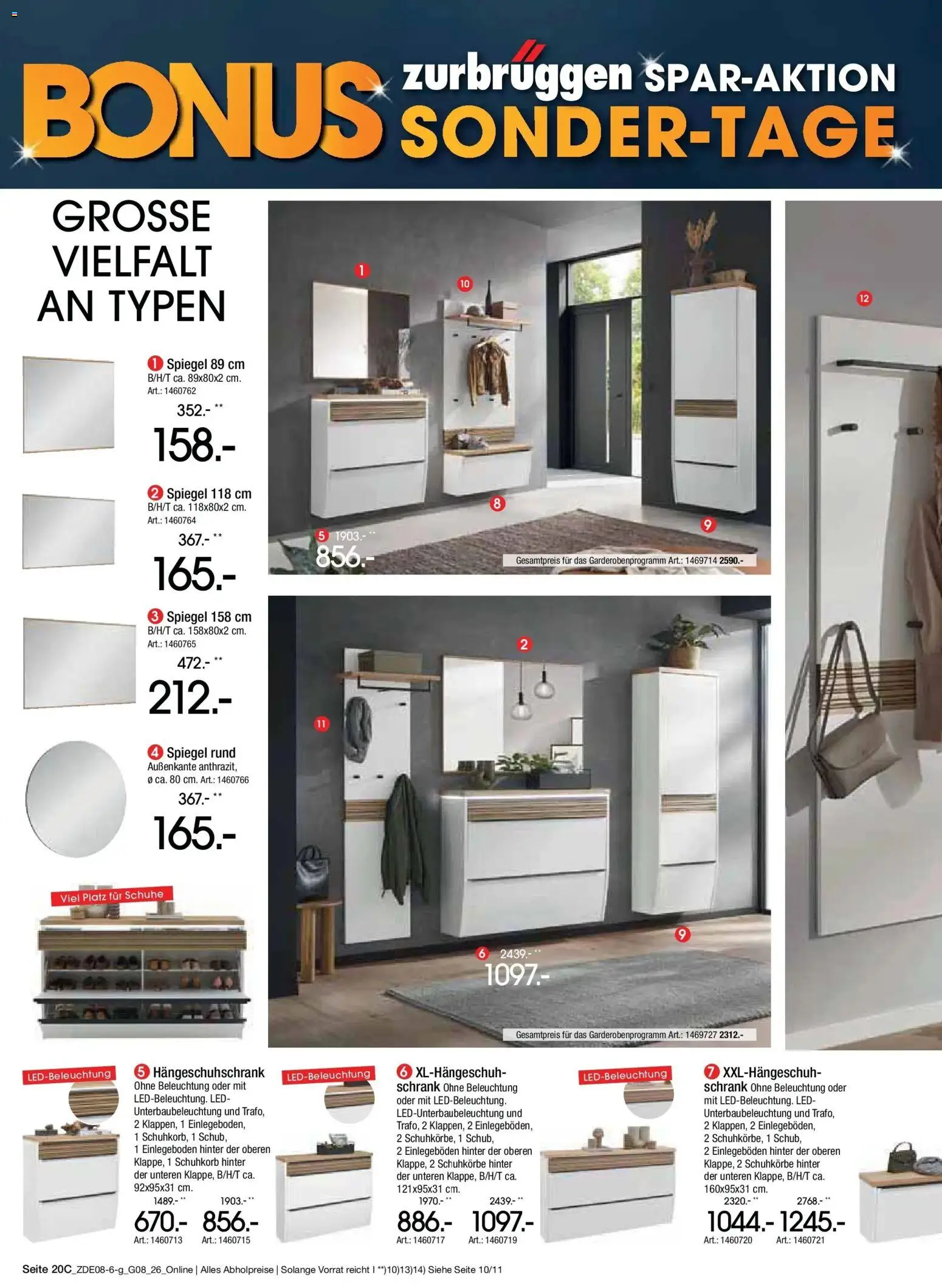Zurbrüggen - Zurbrüggen: Bonus Sonder-Tage – gültig ab 31.07.2026 | Seite: 34 | Produkte: Schrank, Spiegel