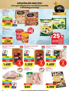 Spar akciós újság - amely érvényes a következő dátumtól: 2026.07.23. | Oldal: 8