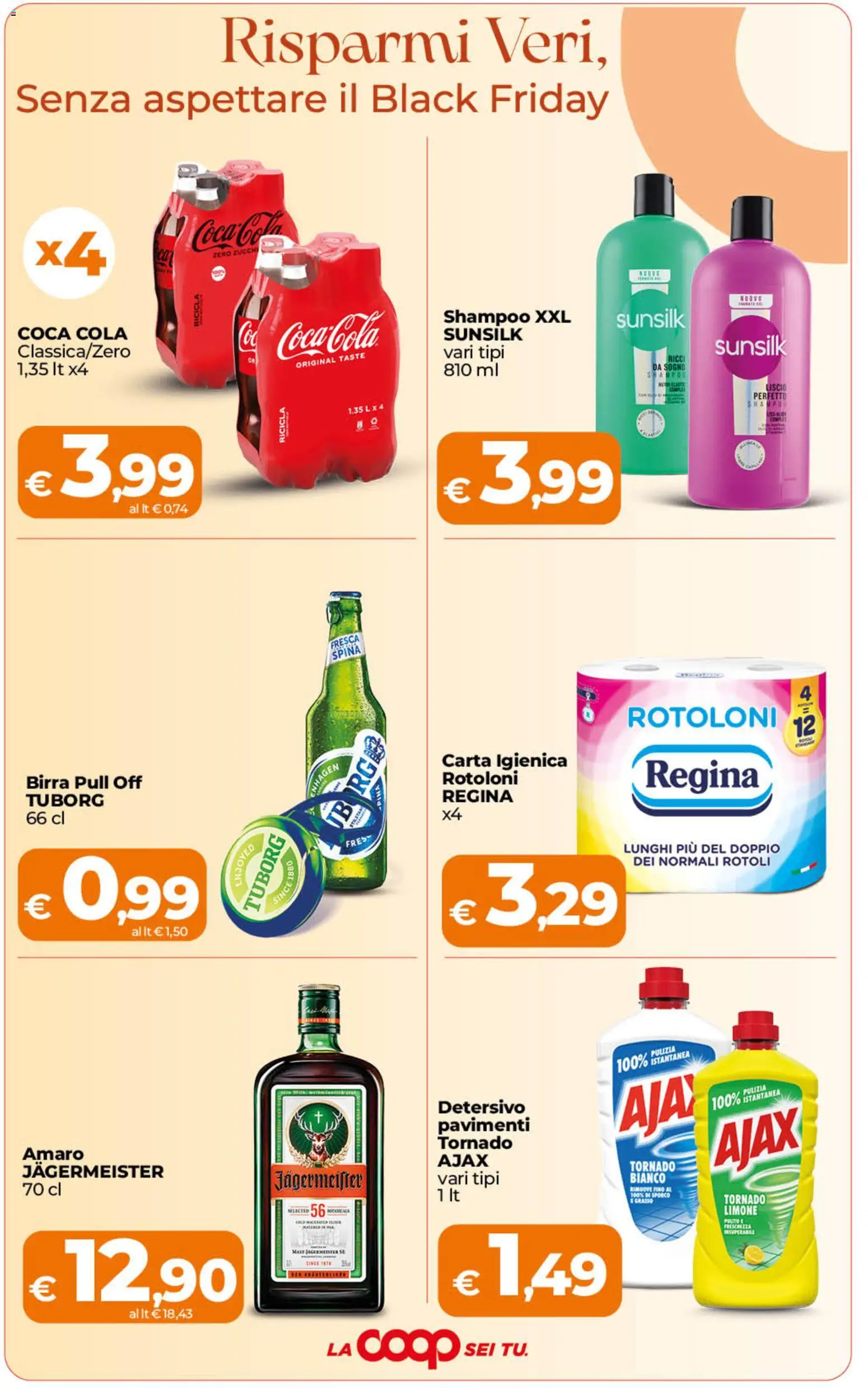 Volantino Ipercoop del 23/10/2026 | Pagina: 6 | Prodotti: Shampoo, Carta igienica, Birra, Jägermeister