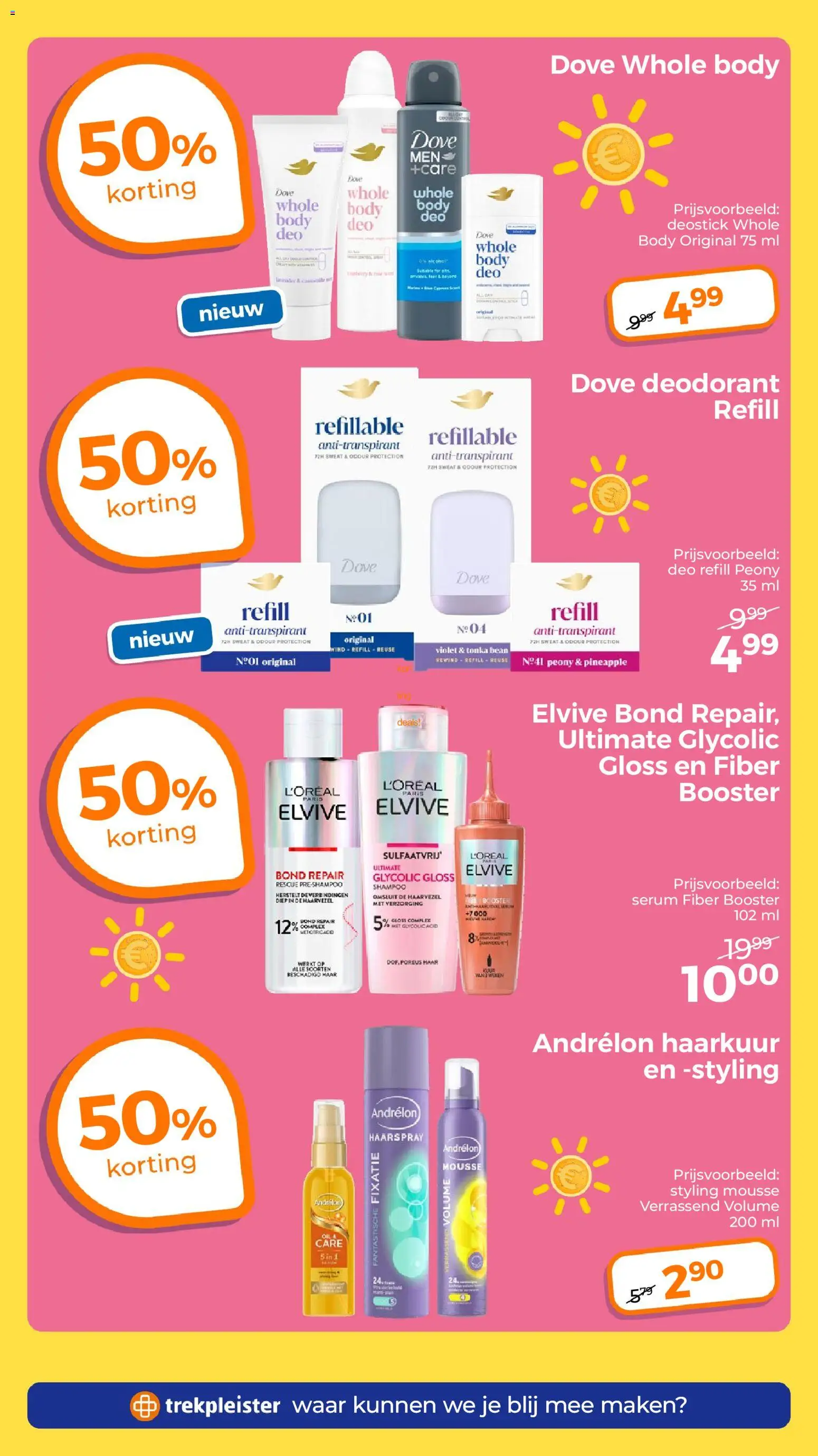 {H1} | Pagina: 16 | Producten: Deodorant, Antitranspirant, Shampoo, Haarspray