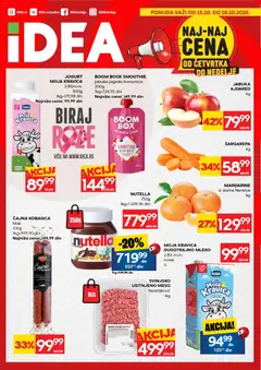 Idea katalog Naj-naj cena od četvrtka do nedelje - pregled Idea kataloga - važi od 15.10.2026