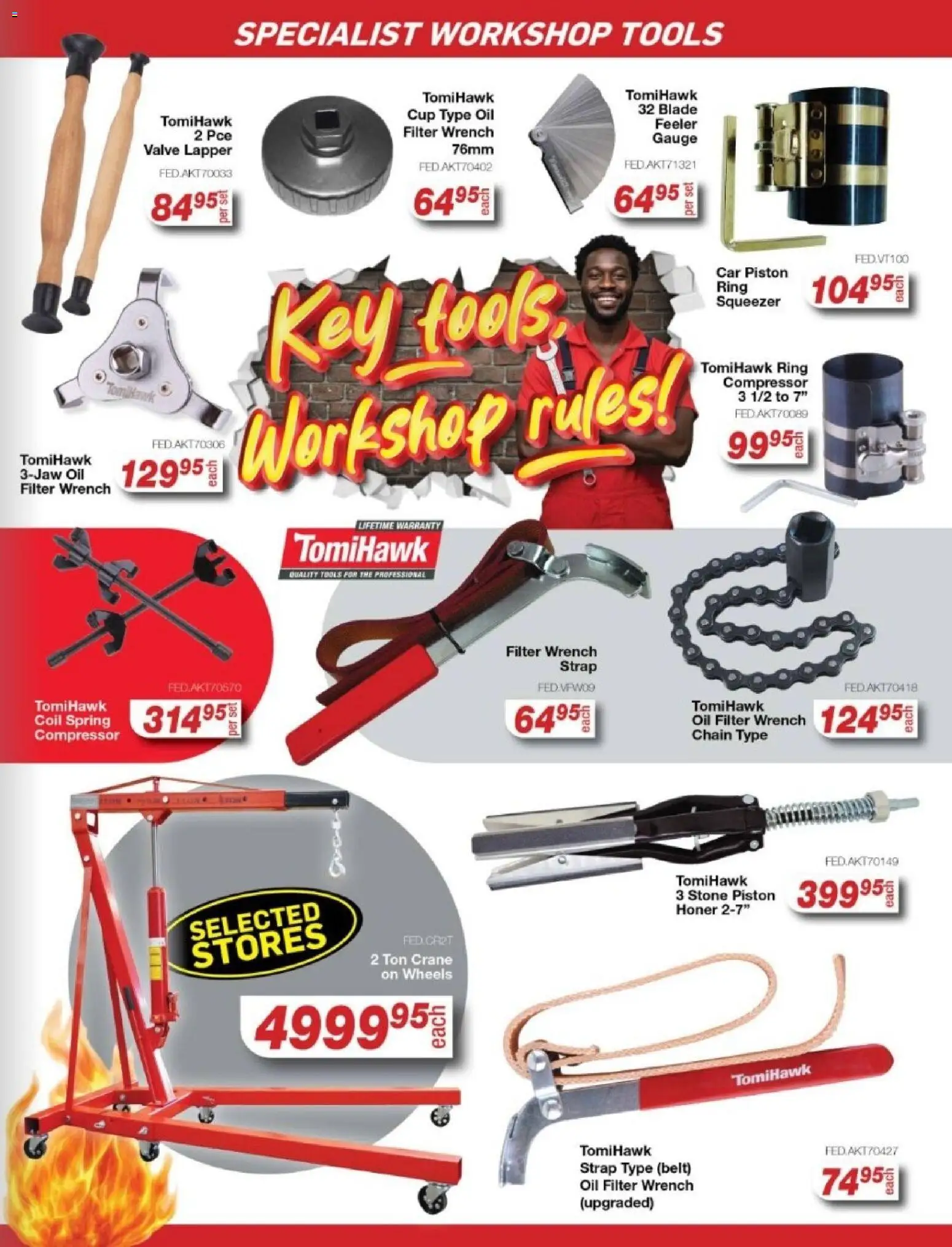New AutoZone catalogue – valid from 23/06/2026 | Page: 9 | Products: Wrench, Compressor, Oil, Valve