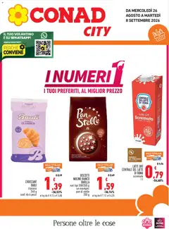 Anteprima del volantino Conad volantino City Lazio valido a partire dal 26/08/2026