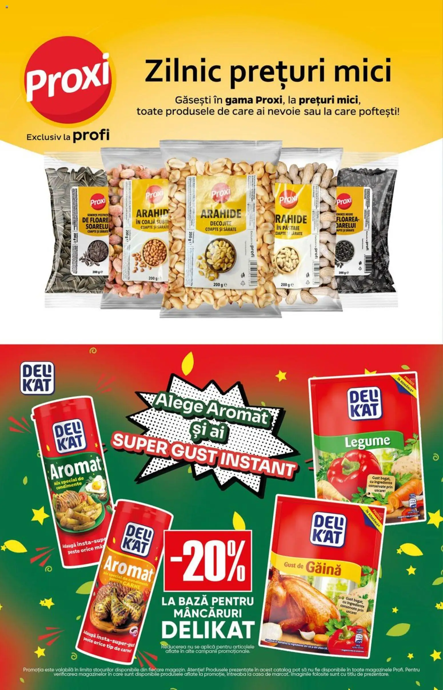 Noul catalog Profi – valabil de la 06.08.2026 | Pagină: 14 | Produse: Semințe, Pește, Condimente, Legume