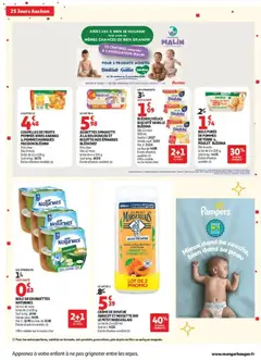 Auchan - Prévisualisation de BOLS PURÉE DE POMMES DE TERRE & POULET BLEDINA, BOLS PURÉE DE POMMES DE TERRE & POULET valide à partir de 27/10/2026 | Page: 50