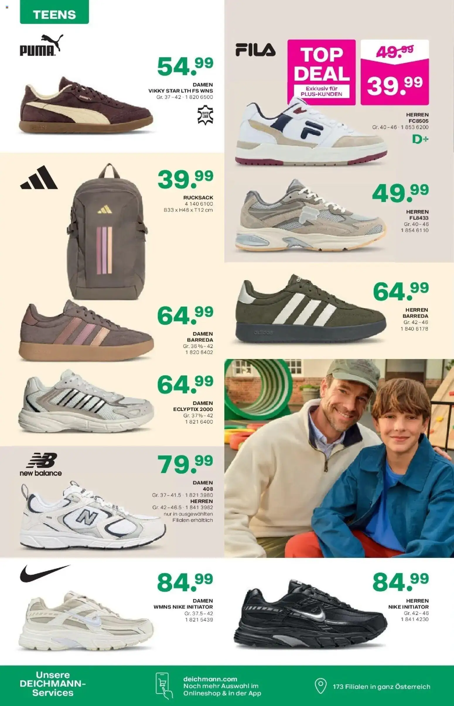 Deichmann Angebote von 19.08.2026 - Aktuelle Angebote | Seite: 4 | Produkte: Rucksack