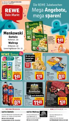 Rewe Prospekt Datteln ab 28.09.2026 gültig