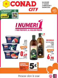 Anteprima del volantino Conad volantino City Piemonte valido a partire dal 21.05.2026