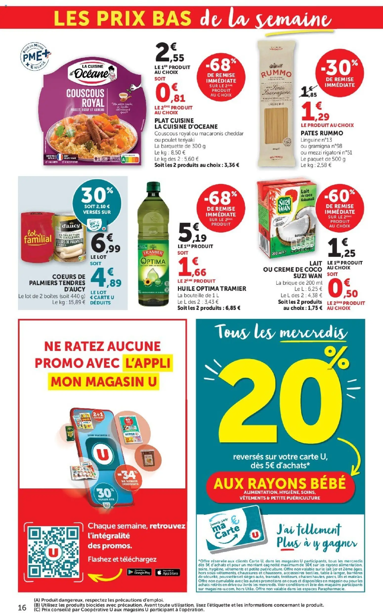 {H1} | Page: 16 | Produits: Agneau, Store, Couscous, Crème