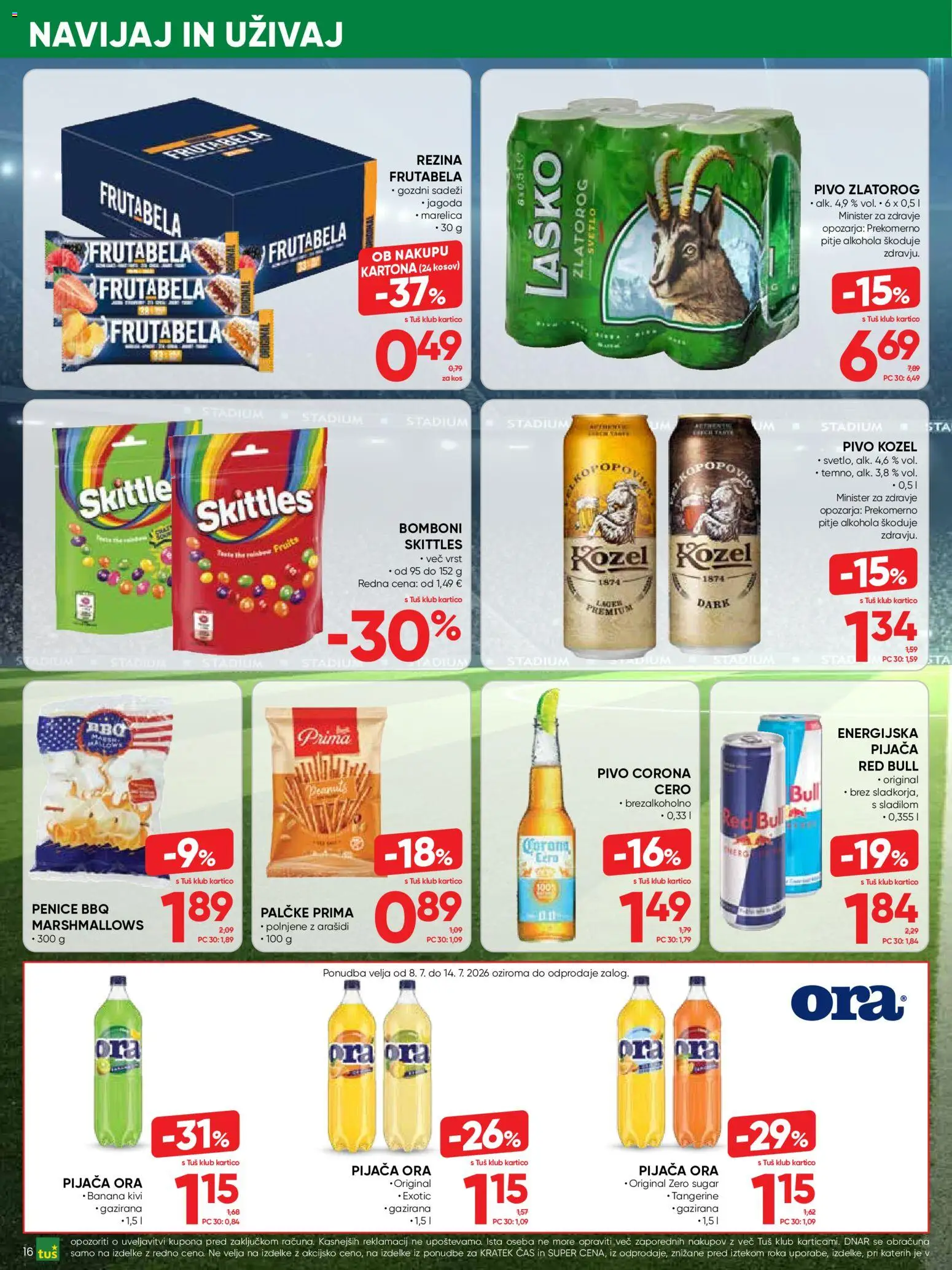 Novi Tuš katalog ponudbe – veljaven od 08.07.2026 | Stran: 16