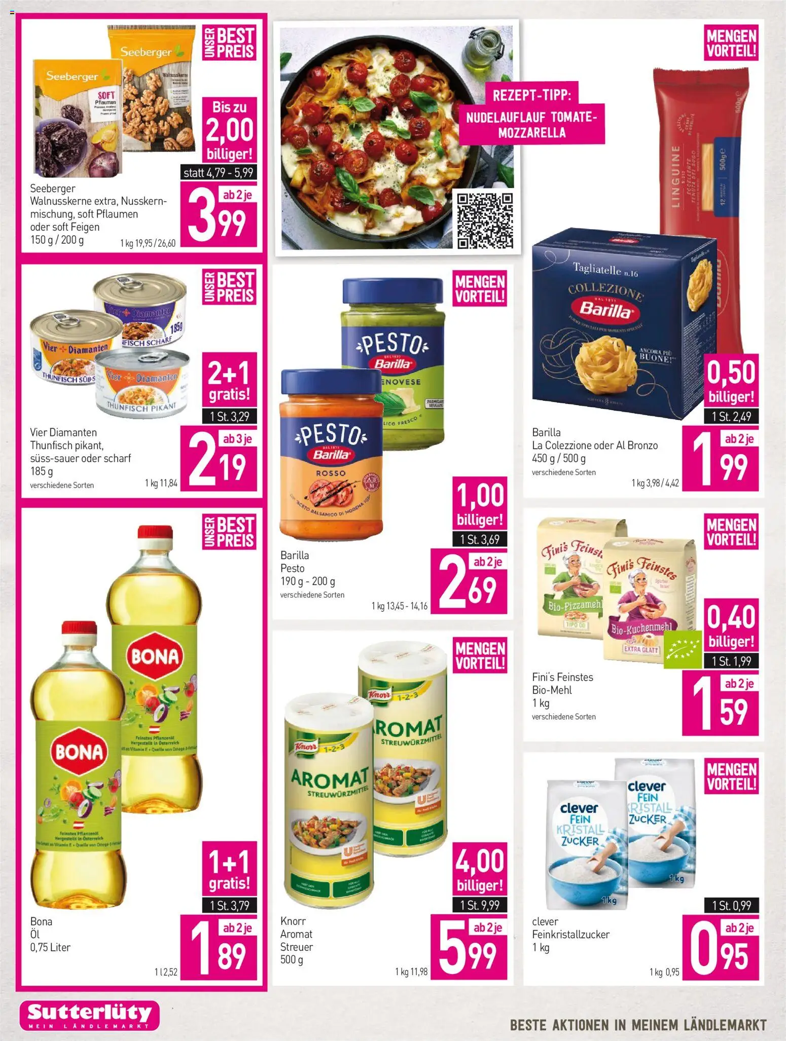 Sutterlüty Flugblatt gültig ab 04.06.2026 | Seite: 10 | Produkte: Zucker, Fisch