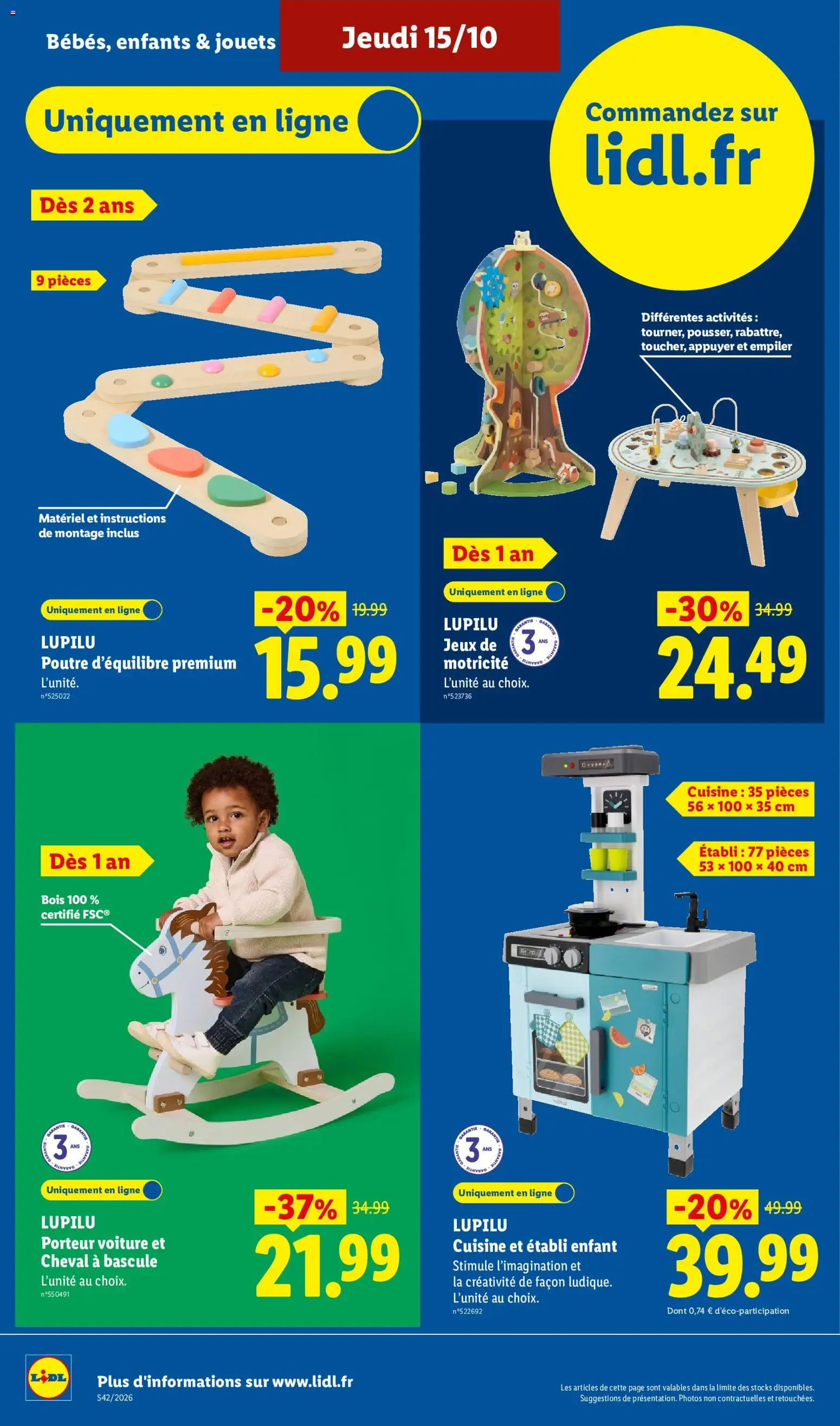 {H1} | Page: 16 | Produits: Cheval à bascule, Jouets, Jeux