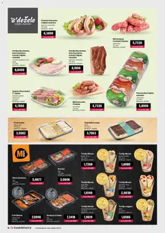 Mercator katalog akcije – veljaven od 01.10.2026 | Stran: 6 | Izdelki: Hrenovke, Slanina, Salama, Klobase