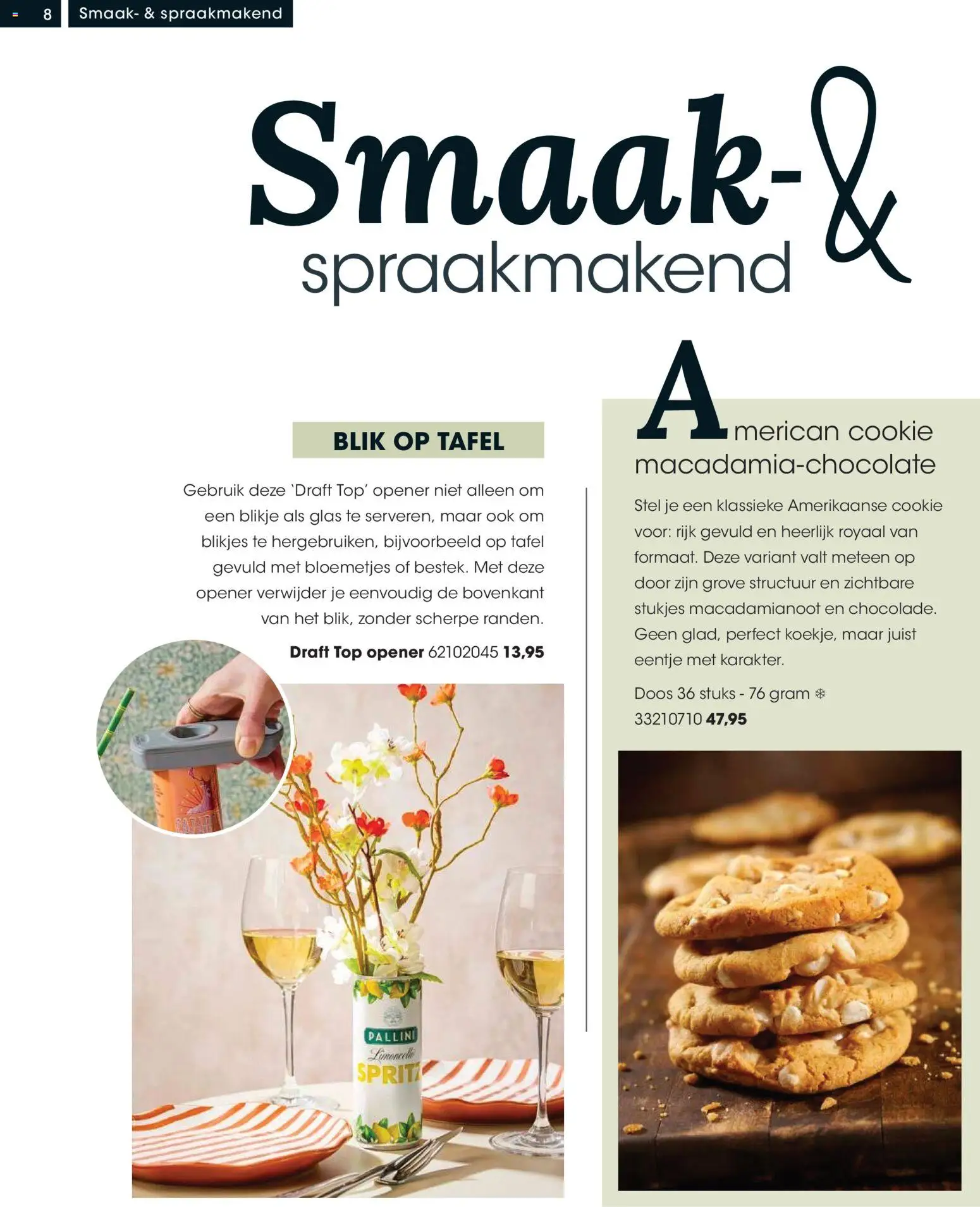 {H1} | Pagina: 8 | Producten: Tafel, Glas
