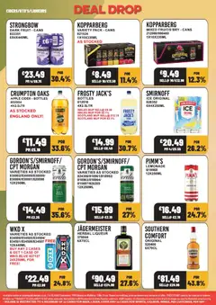 Preview of Bestway - Offers valid from 16/09/2026 | Page: 4 | Products: Cider, Gin, Case, Alcohol