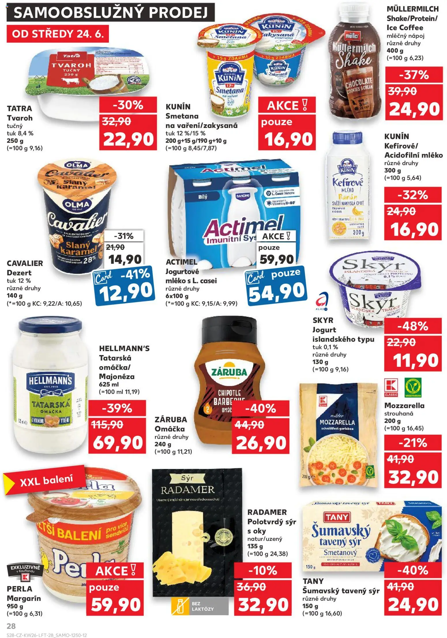 Kaufland leták - Plzeň od 24.06.2026 | Strana: 28