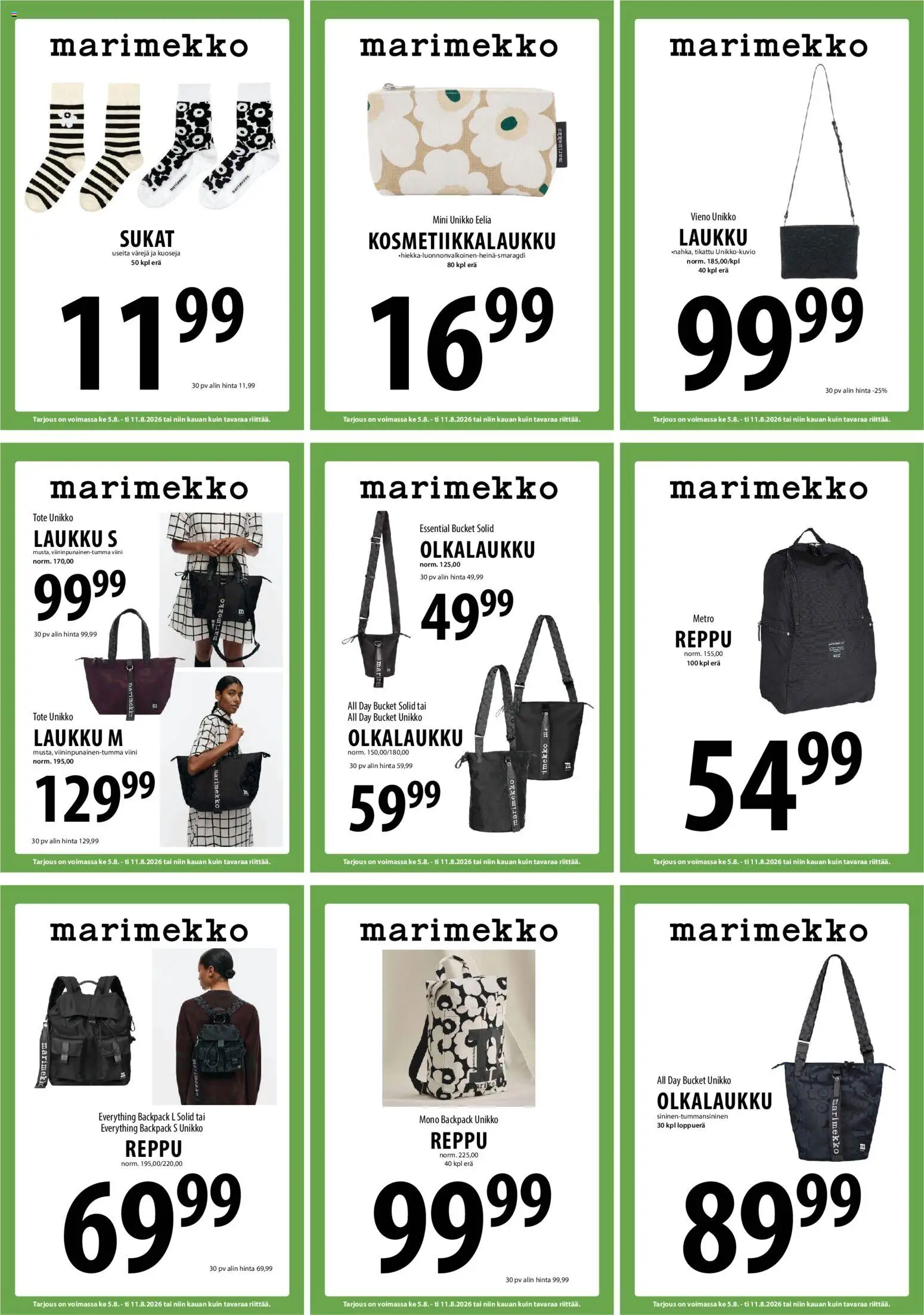 Tuuri tarjoukset – voimassa 05/08/2026 alkaen | Sivu: 12