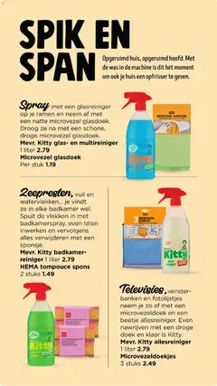 Jumbo folder - Terug in het ritme! - Voorbeeld van een folder van Jumbo, geldig van 24-08-2026 | Pagina: 54 | Producten: Doekjes, Spiegel, Was, Glas