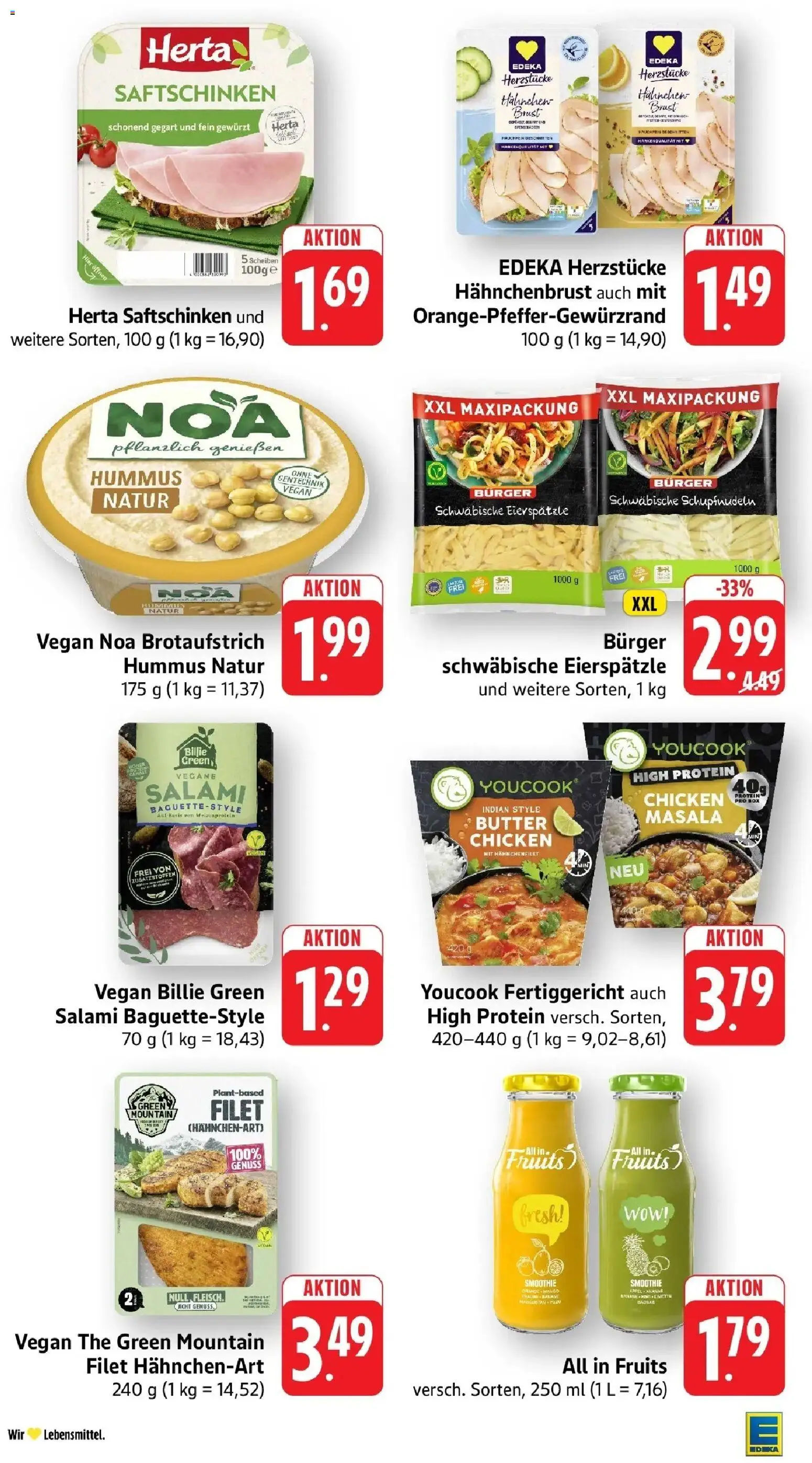 E center Prospekt Donaueschingen (ab 05.10.2026) zum Blättern | Seite: 17 | Produkte: Hahnchen, Box, Hummus, Hahnchenbrust