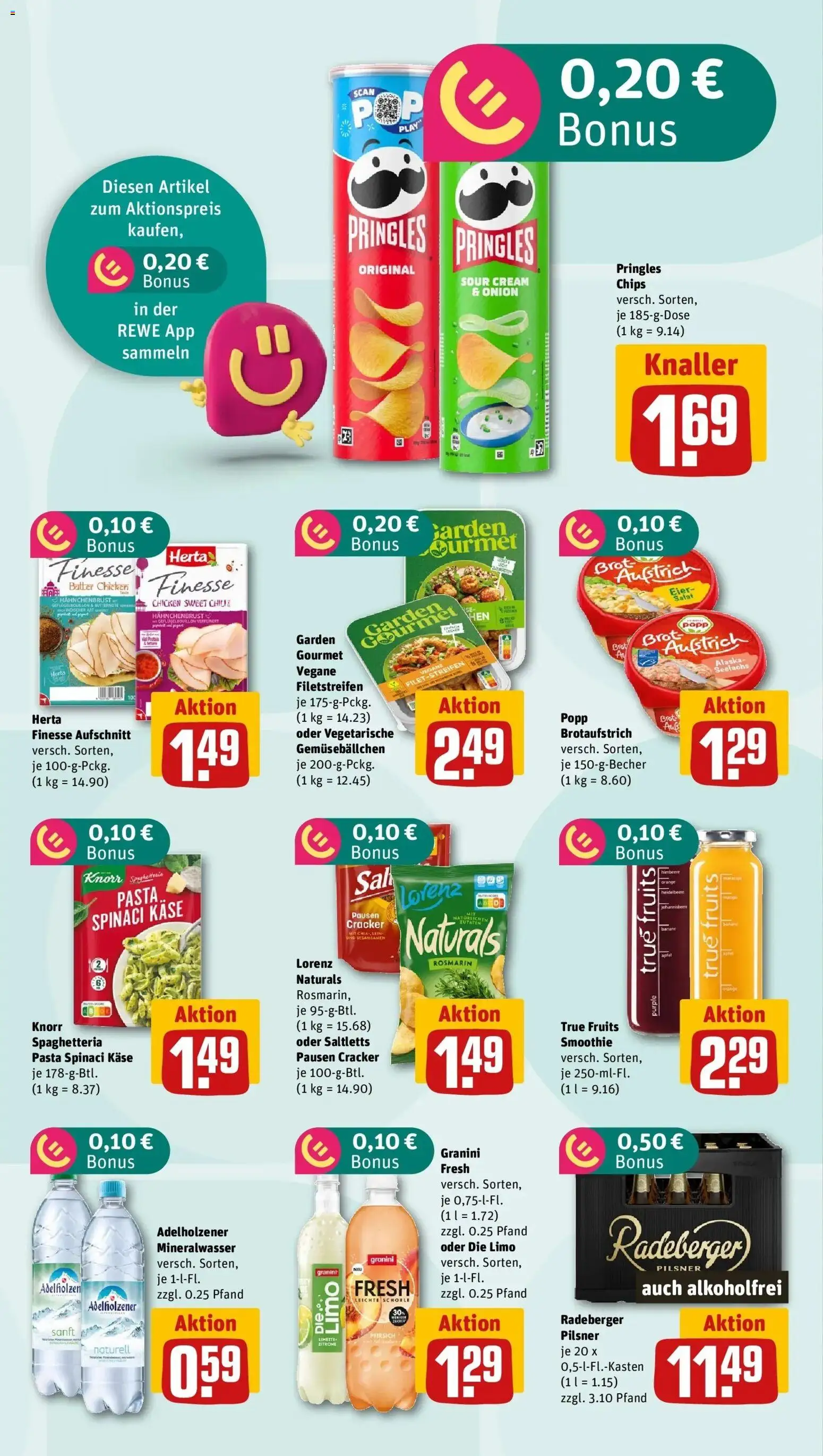 REWE Prospekt ab 26.10.2026 zum Blättern » Angebote | Seite: 5 | Produkte: Käse, Mineralwasser, Himbeere, Hahnchenbrust