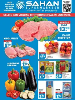 Sahan folder - Voorbeeld van een folder van Sahan, geldig van 19.06.2026