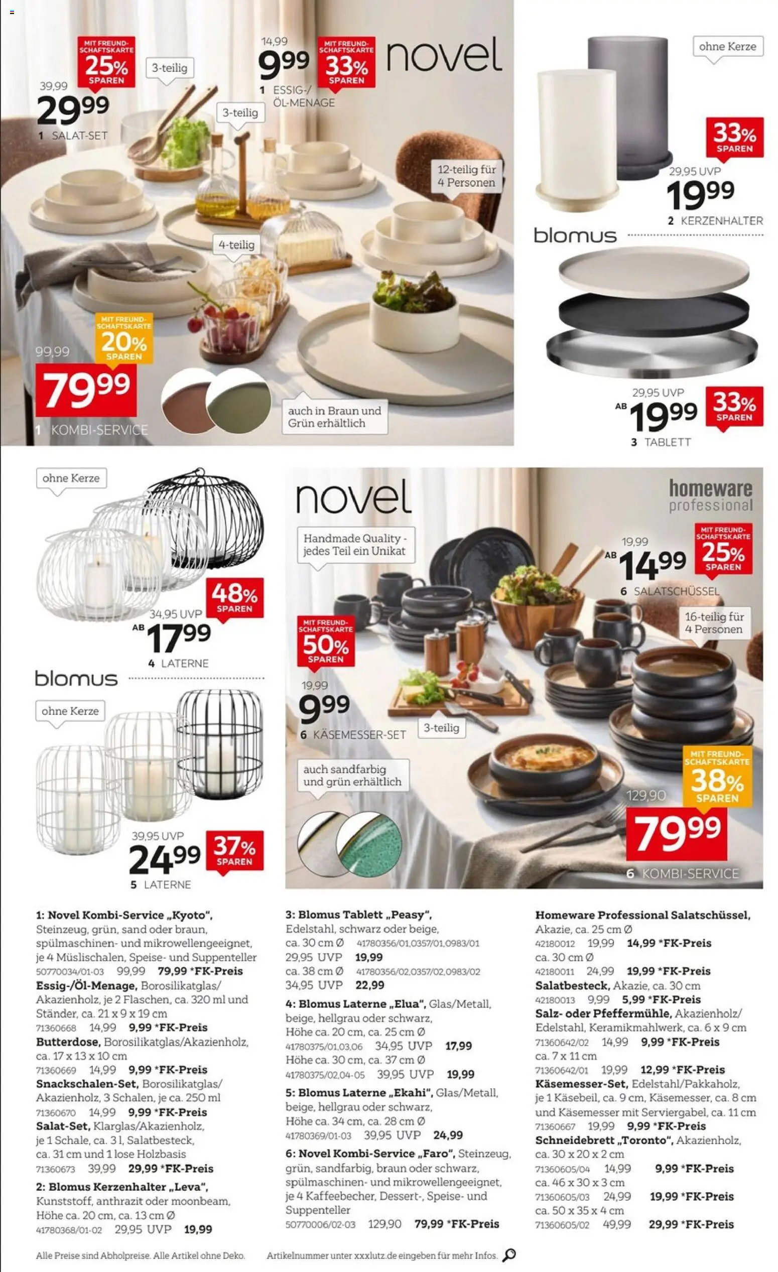 XXXLutz Wohnaccessoires & Haushalt – gültig ab 17.10.2026 | Seite: 8 | Produkte: Salz
