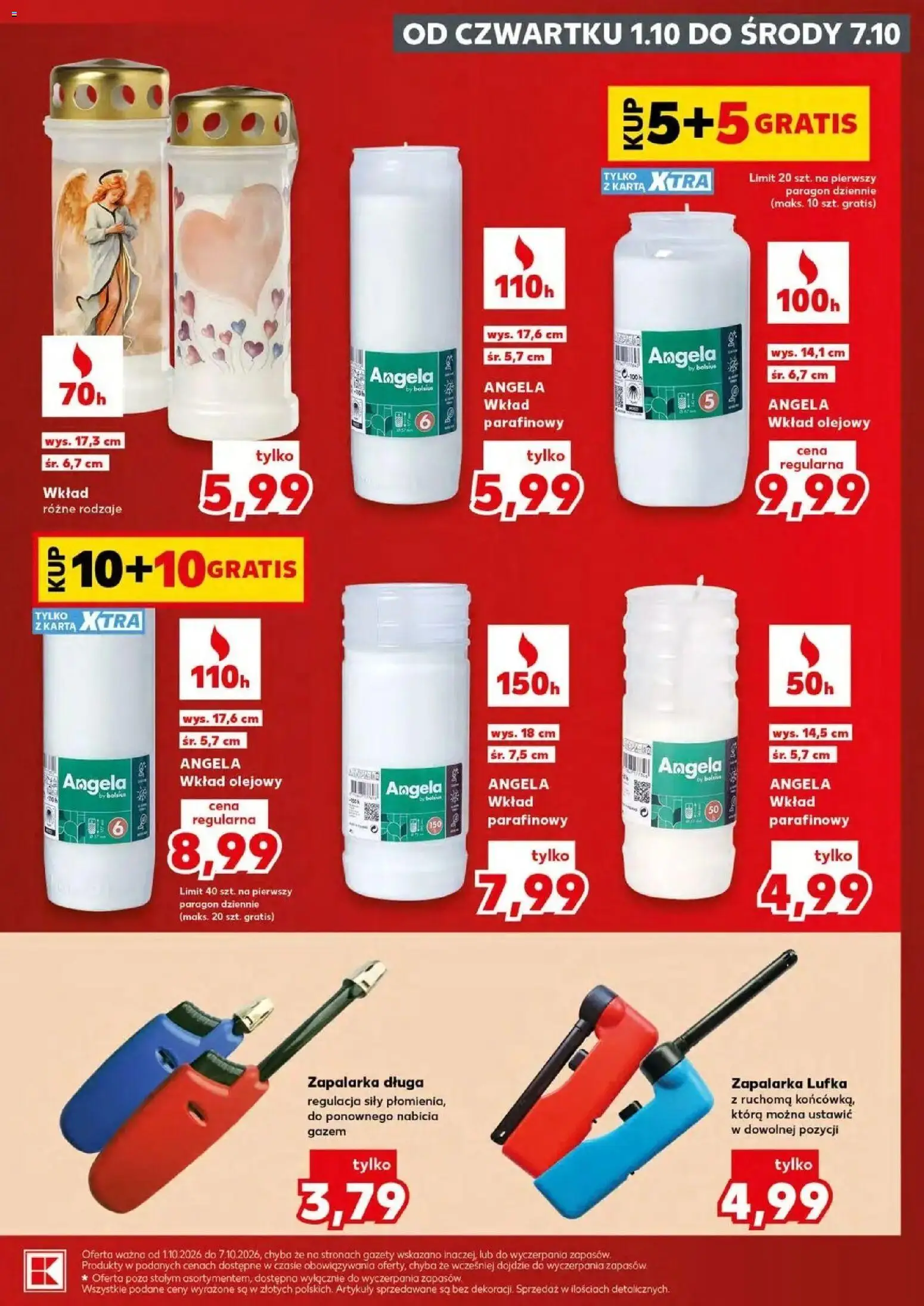 Kaufland gazetka - Znicze od 01.10.2026 - od jutra PDF | Strona: 17 | Produkty: Karta, Gazety