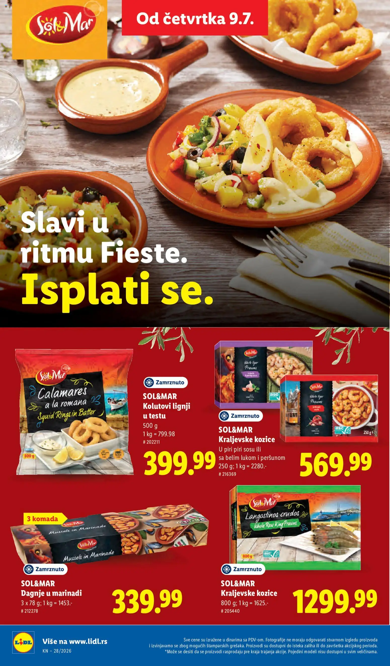 Lidl katalog - važi od 09.07.2026 | Strana: 50