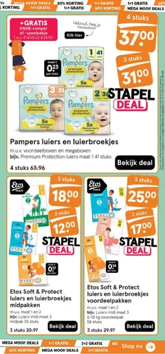 Etos folder - Voorbeeld van een folder van Etos, geldig van 15.06.2026 | Pagina: 41 | Producten: Pampers