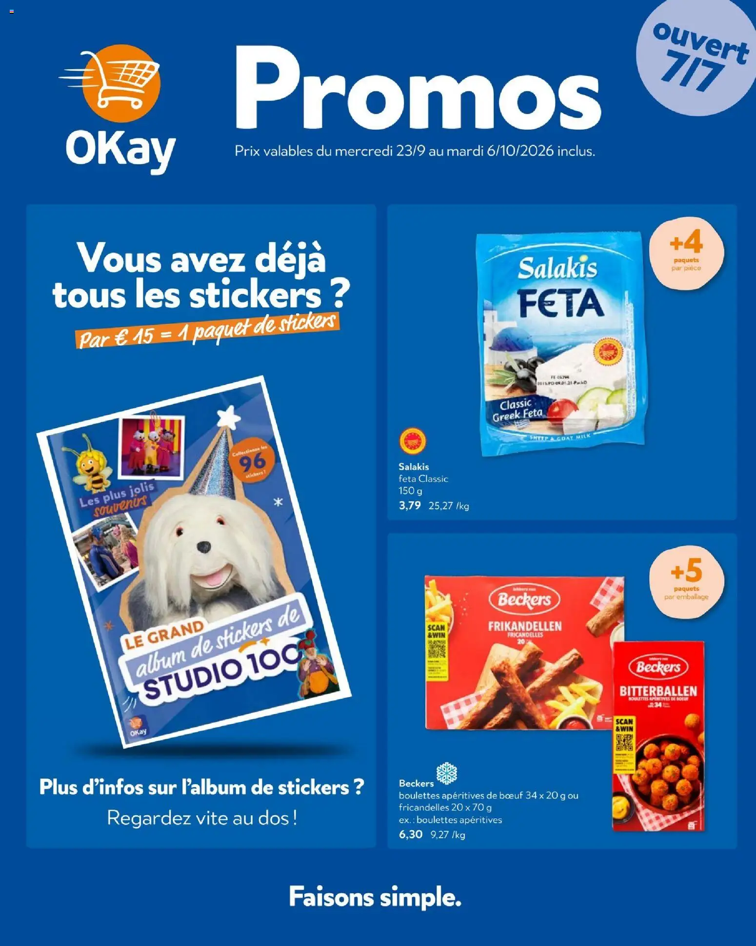 {H1} | Pagina: 1 | Producten: Feta, Stickers