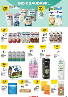 Pré-visualização Continente Açores válido de 11.06.2026 | Página: 11 | Produtos: Base, Cálcio, Leite, Chocolate