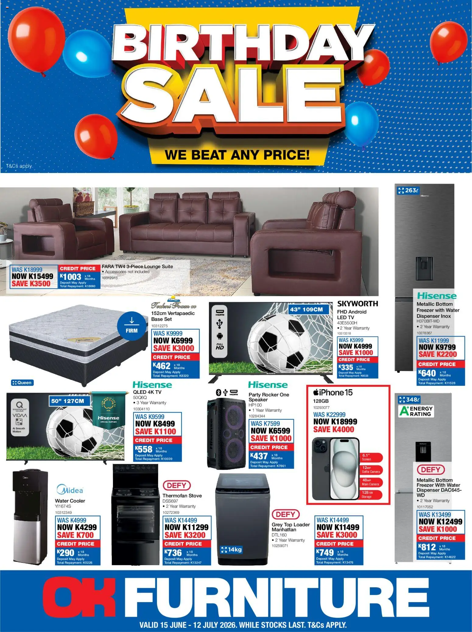 Catalogue Zambia (15/06/2026