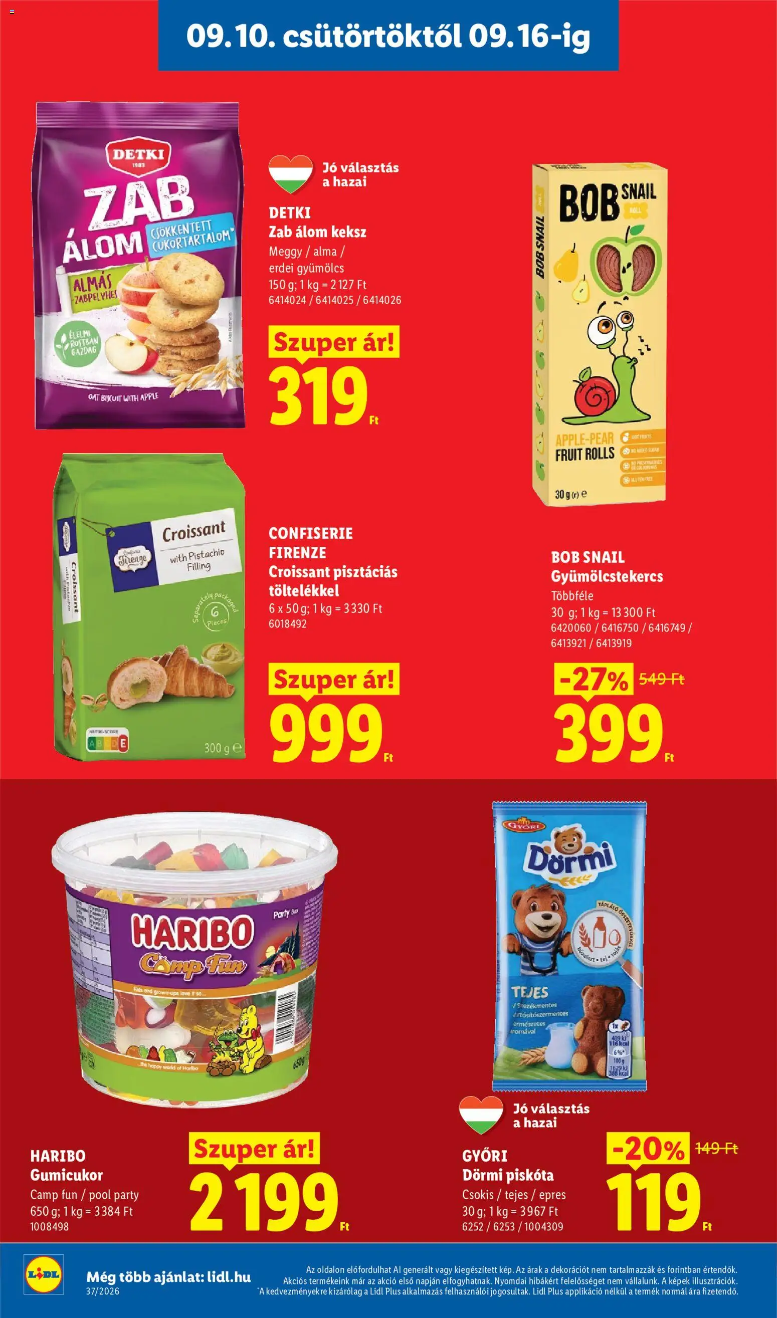 Lidl akciós ujság - amely érvényes a következő dátumtól: 2026.09.10. | Oldal: 16